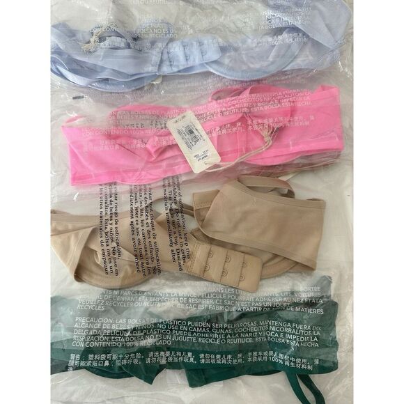 4NWT Aerie BRA 32A SMOOTHEZ Mesh Bundle Of 4 - Picture 4 of 4
